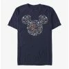 Top 10 ⭐ Disney Mickey Mouse Floral Ears T-Shirt 🧨