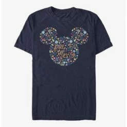 Top 10 ⭐ Disney Mickey Mouse Floral Ears T-Shirt 🧨