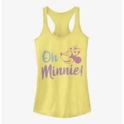 Promo 💯 Disney Minnie Mouse Oh Minnie Girls Tank 👍