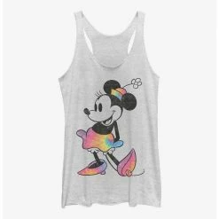 Best Pirce ❤️ Disney Minnie Mouse Tie Dye Minnie 👏 Girls Tank ❤️