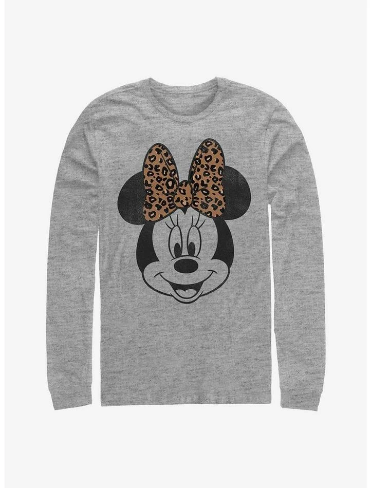 Best Pirce π Disney Minnie Mouse Modern Minnie Face Leopard Long-Sleeve T-Shirt β¨ 1 Best Pirce π Disney Minnie Mouse Modern Minnie Face Leopard Long-Sleeve T-Shirt β¨