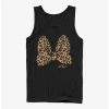New 😀 Disney Minnie Mouse Animal Print Bow Tank 👍