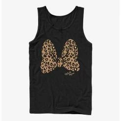 New 😀 Disney Minnie Mouse Animal Print Bow Tank 👍