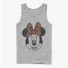 Best deal ✔️ Disney Minnie Mouse Modern Minnie Face Leopard Tank ✨