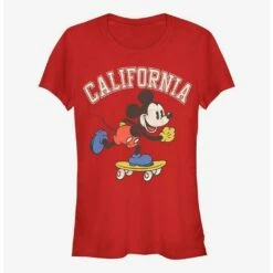 Buy ✨ Disney Mickey Mouse California 👍 Girls T-Shirt 😀