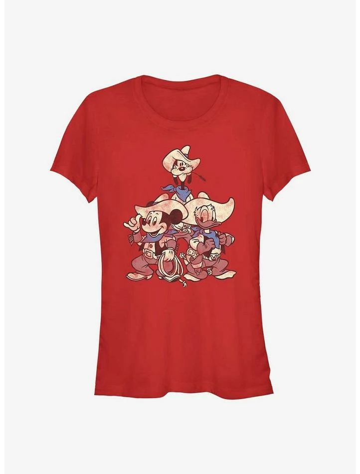 Brand new π₯ Disney Mickey Mouse Vintage Cowboys Girls T-Shirt βοΈ 1 Brand new π₯ Disney Mickey Mouse Vintage Cowboys Girls T-Shirt βοΈ
