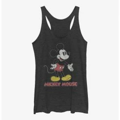 New 🔥 Disney Mickey Mouse 70's Mickey ⭐ Girls Tank ✔️