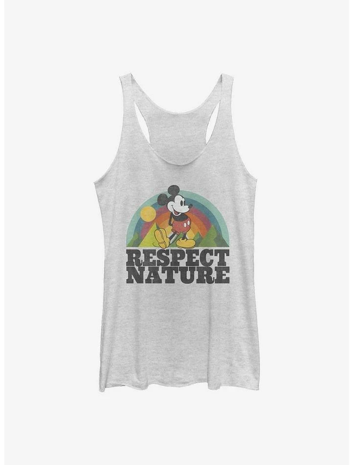 Cheapest 👏 Disney Mickey Mouse Respect Nature Girls Tank 🥰 1 Cheapest 👏 Disney Mickey Mouse Respect Nature Girls Tank 🥰