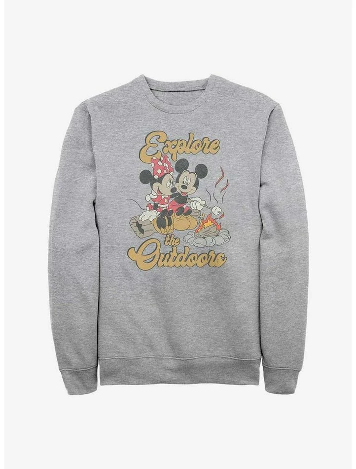 Brand new ⌛ Disney Mickey Mouse Outdoors Crew Sweatshirt ✨ 1 Brand new ⌛ Disney Mickey Mouse Outdoors Crew Sweatshirt ✨