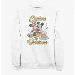 Top 10 😍 Disney Mickey Mouse Outdoors Crew Sweatshirt ✨