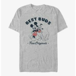 New 👏 Disney Mickey Mouse Vintage Buds T-Shirt ❤️