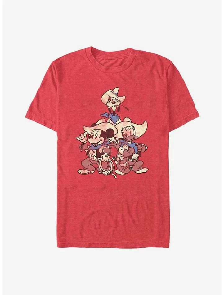 New β¨ Disney Mickey Mouse Vintage Cowboys T-Shirt π₯° 1 New β¨ Disney Mickey Mouse Vintage Cowboys T-Shirt π₯°
