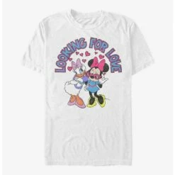 Best Pirce 🛒 Disney Minnie Mouse Looking For Love T-Shirt 🥰
