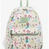 Outlet ⭐ Loungefly Disney Chibi Princess Floral Mini Backpack ❤️