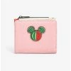 Cheap ⭐ Loungefly Disney Mickey Mouse Fruit Mini Wallet 😍