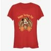 New ✨ Disney Mickey Mouse Turkey Day Mickey 😉 Girls T-Shirt 👍