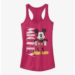 Best Pirce 😍 Disney Mickey Mouse 90's Mickey Girls Tank 💯