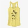 Buy 🔥 Disney Mickey Mouse Mickey Black And White 🔥 Girls Tank ✨