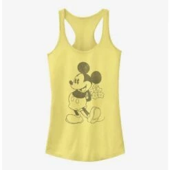 Buy 🔥 Disney Mickey Mouse Mickey Black And White 🔥 Girls Tank ✨