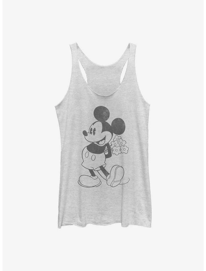Hot Sale ⌛ Disney Mickey Mouse Mickey Black And White ⌛ Girls Tank ⭐ 1 Hot Sale ⌛ Disney Mickey Mouse Mickey Black And White ⌛ Girls Tank ⭐