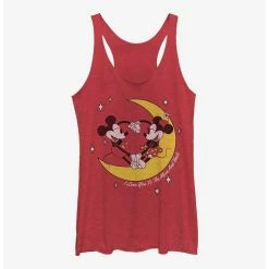 Best Pirce ✨ Disney Mickey Mouse To The Moon ✔️ Girls Tank ✨