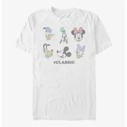 Budget 🎉 Disney Mickey Mouse Classic Heads T-Shirt ⭐