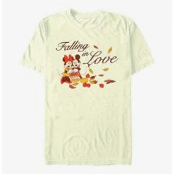 Promo 😍 Disney Mickey Mouse Falling In Love T-Shirt ⌛