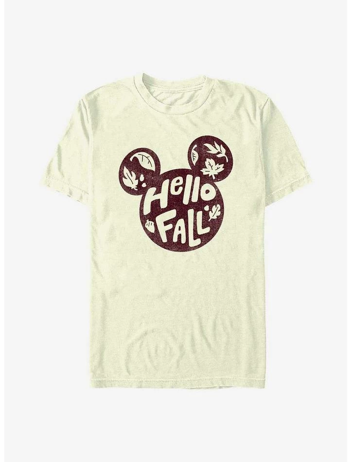 Discount π₯ Disney Mickey Mouse Hello Fall T-Shirt βοΈ 1 Discount π₯ Disney Mickey Mouse Hello Fall T-Shirt βοΈ
