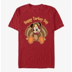Cheap 👏 Disney Mickey Mouse Turkey Day Mickey T-Shirt 🤩