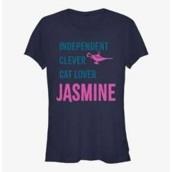 Outlet ❤️ Disney Aladdin Jasmine List Girls T-Shirt 🧨