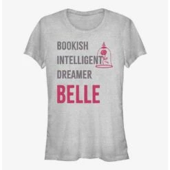 Best Sale ⭐ Disney Beauty And The Beast Belle List Girls T-Shirt 🎁