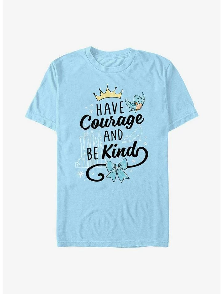 Promo π Disney Cinderella Have Courage And Be Kind Doodle T-Shirt π 1 Promo π Disney Cinderella Have Courage And Be Kind Doodle T-Shirt π