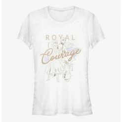 Budget 👏 Disney Frozen 2 Royal Courage Girls T-Shirt 😉