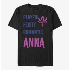 Top 10 ❤️ Disney Frozen Anna List T-Shirt 🤩