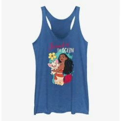 New 😀 Disney Moana Friend Of The Ocean Girls Tank 🛒
