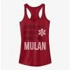 Outlet 🔥 Disney Mulan Mulan List Girls Tank ⌛