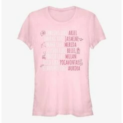 Cheapest 🎁 Disney Princess Character Traits Girls T-Shirt 🔥