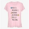 Coupon 👏 Disney Princess Name Stack 🎁 Girls T-Shirt ✔️