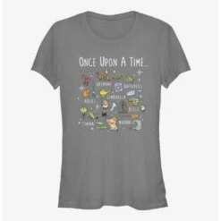 Outlet 😉 Disney Princess Once Upon A Time 🔥 Girls T-Shirt ✨