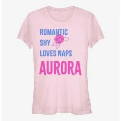 Promo 🥰 Disney Sleeping Beauty Aurora List ⭐ Girls T-Shirt ✔️