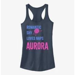 Hot Sale 💯 Disney Sleeping Beauty Aurora List Girls Tank 😀