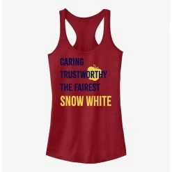 Budget ❤️ Disney Snow White List 👍 Girls Tank ❤️