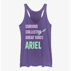 Coupon 🤩 Disney The Little Mermaid Ariel List Girls Tank ✔️
