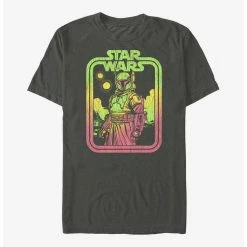 Wholesale 🛒 Star Wars The Book Of Boba Fett Boba Retro T-Shirt 🔔