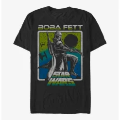 Best Sale 🎉 Star Wars The Book Of Boba Fett Fett Sunset T-Shirt 🔔