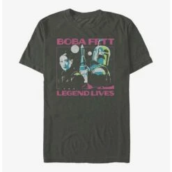 Cheapest 😍 Star Wars The Book Of Boba Fett Legend Lives T-Shirt ⌛