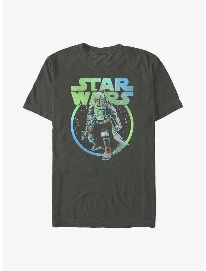 Best Sale ✨ Star Wars The Book Of Boba Fett Rainbow Fett T-Shirt 😀 1 Best Sale ✨ Star Wars The Book Of Boba Fett Rainbow Fett T-Shirt 😀