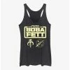Best deal 🎁 Star Wars The Book Of Boba Fett Boba Fett Armor Logo 🛒 Girls Tank Top ✔️