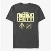 Cheap ✔️ Star Wars The Book Of Boba Fett Boba Fett Armor Logo T-Shirt 🎁