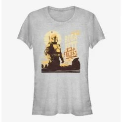 Deals 🥰 Star Wars The Book Of Boba Fett Boba Fett Lives ✔️ Girls T-Shirt ⌛